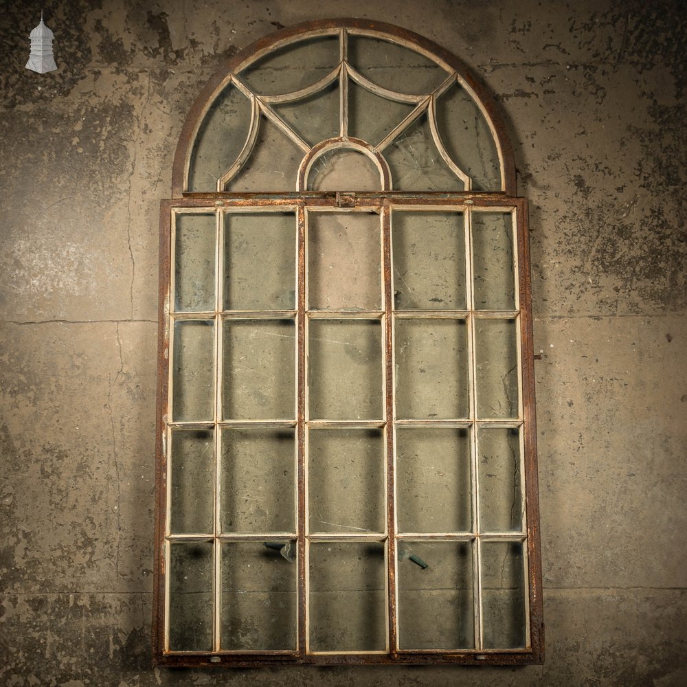 Arch Top Window, Metal Frame