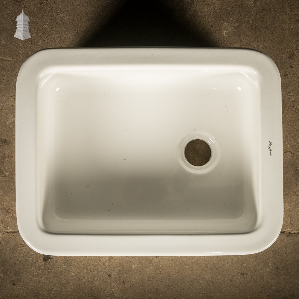 Twyfords White Glazed Butler Sink
