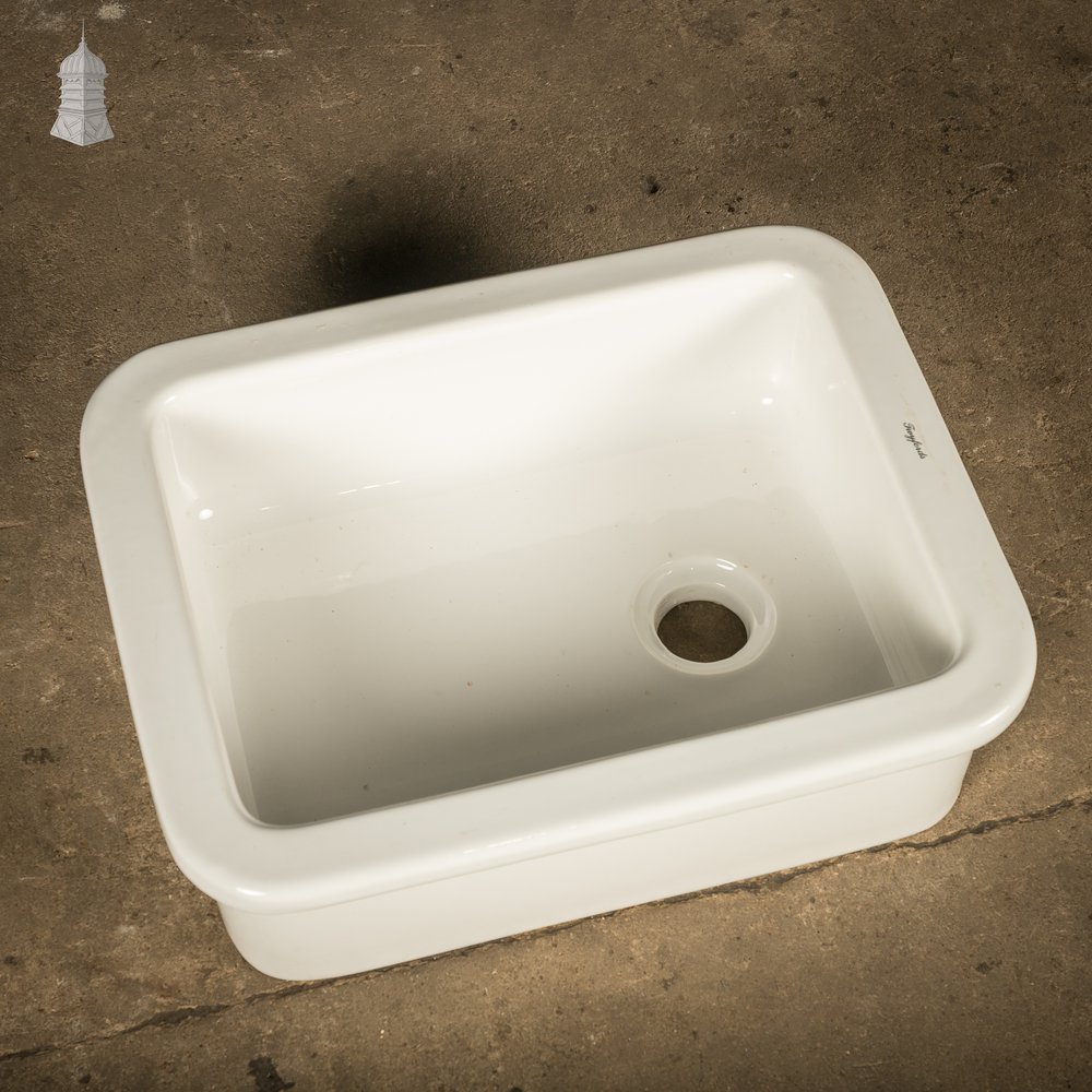 Twyfords White Glazed Butler Sink
