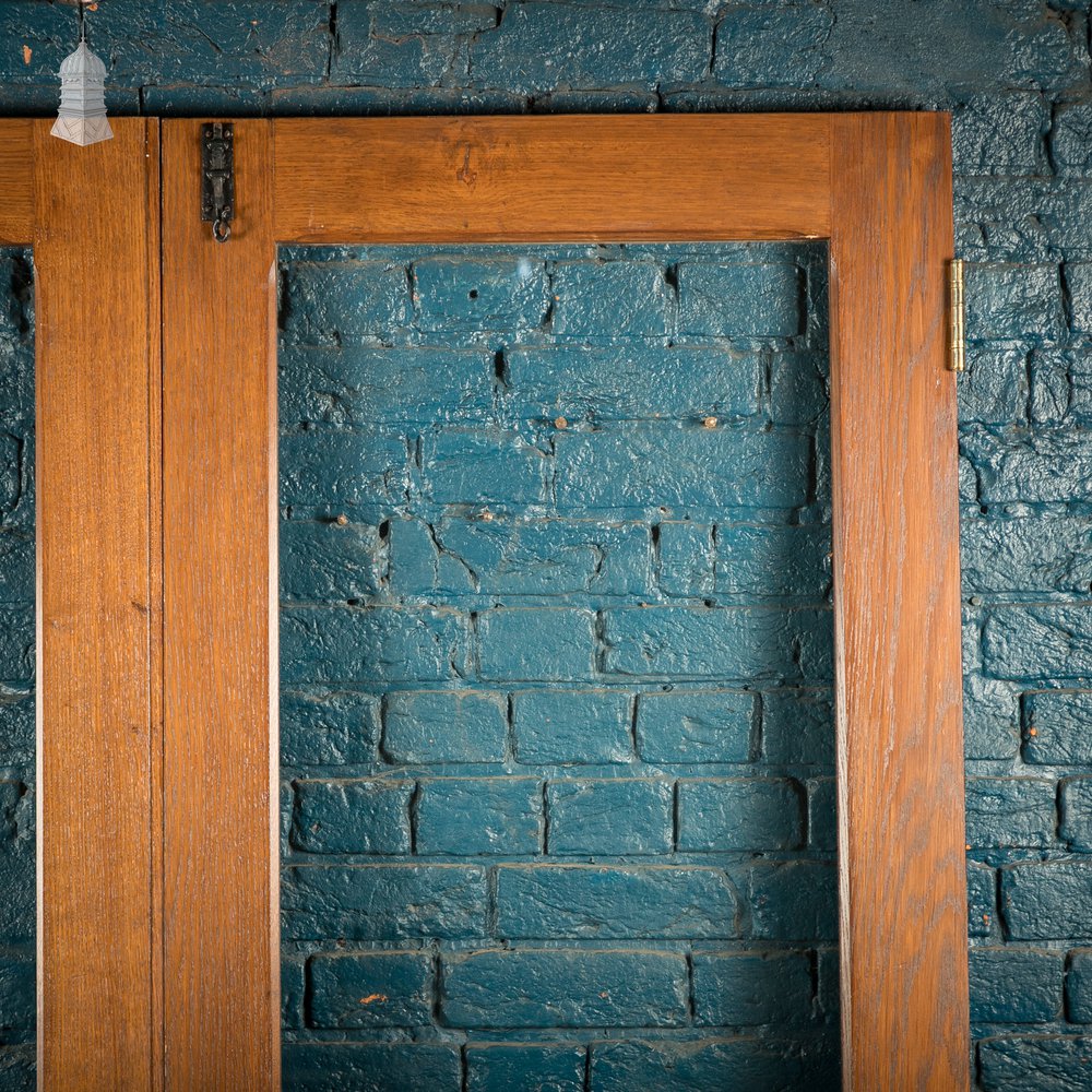 Glazed Double Doors, Oak, Reclaimed