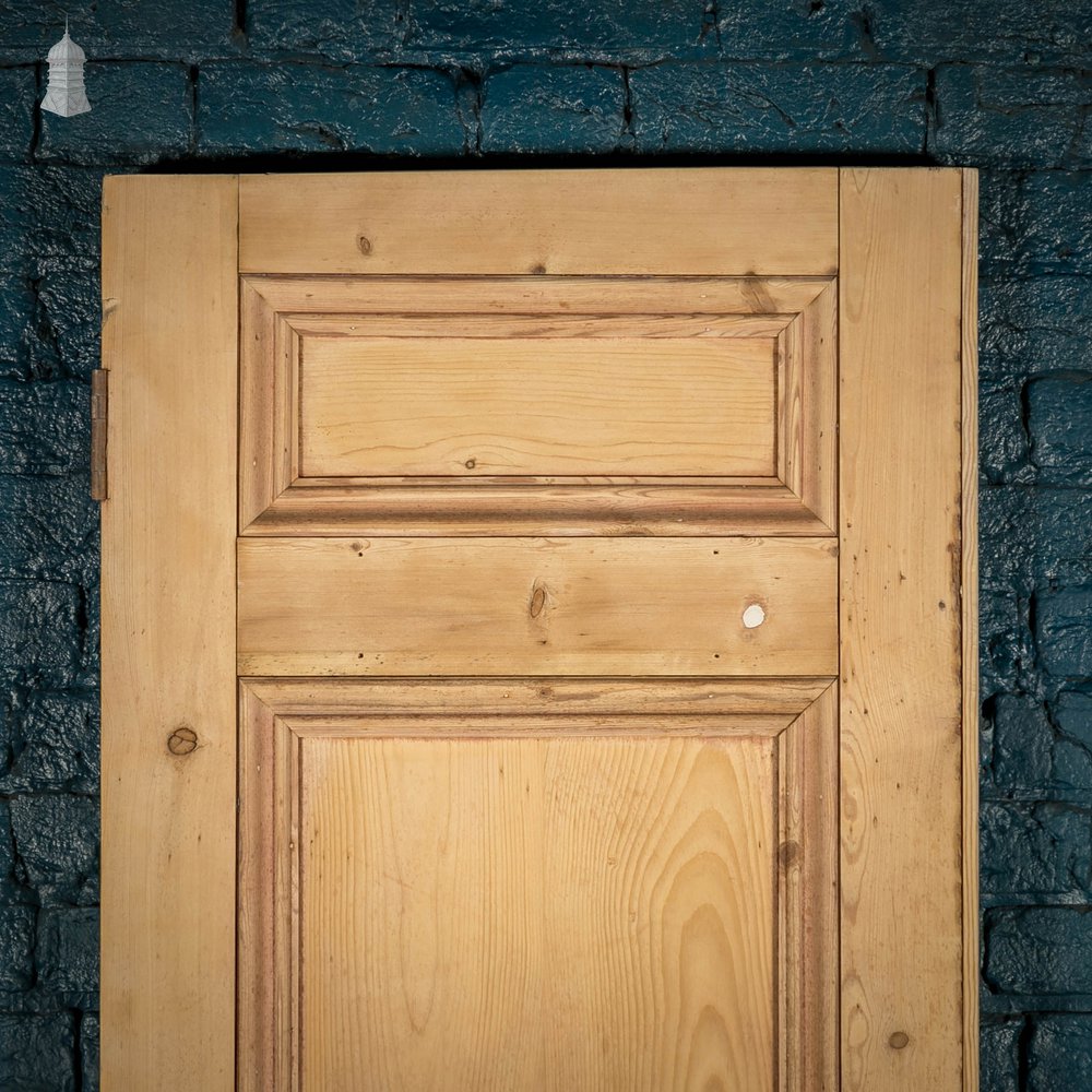 Pine Panelled Door, Victorian 3 Panel