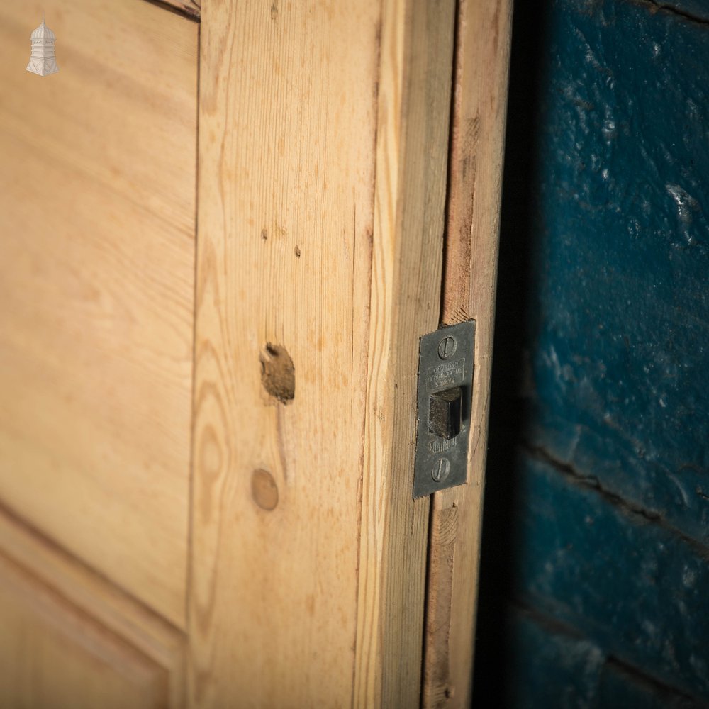 Pine Panelled Door, Victorian 3 Panel