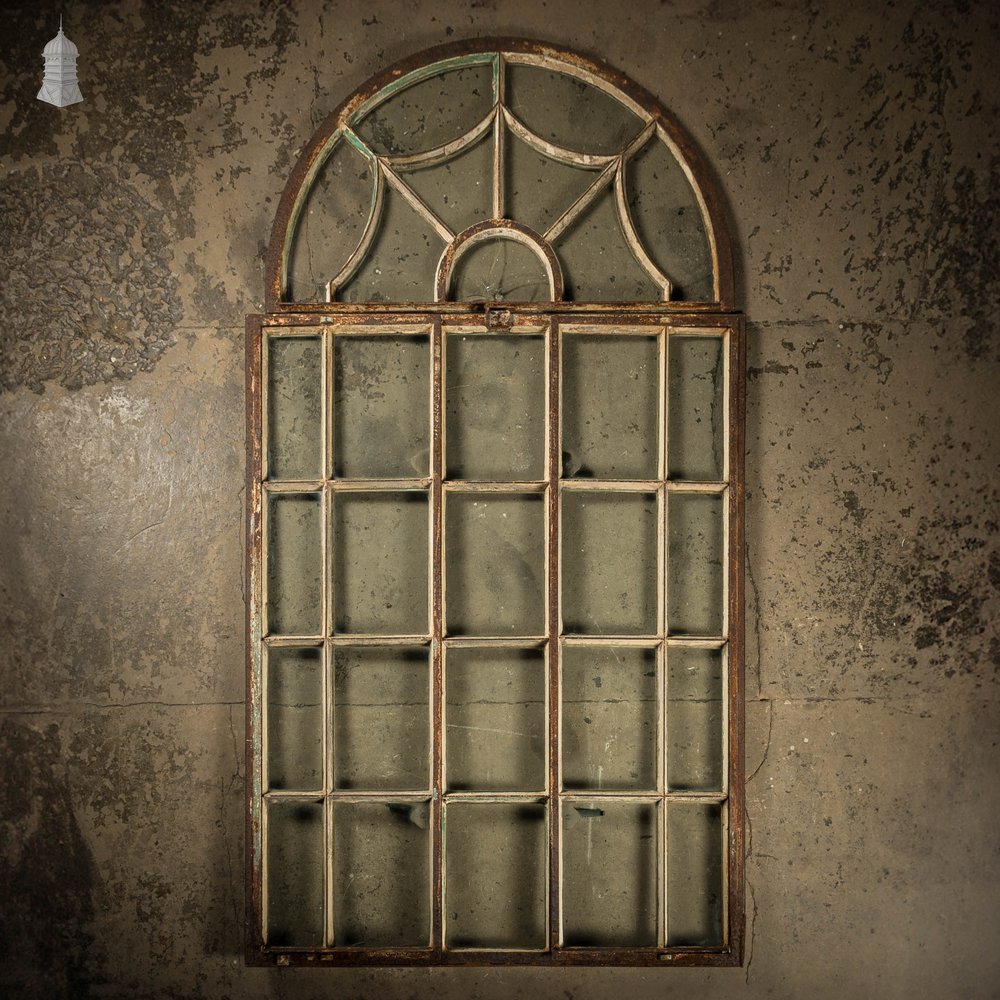 Arch Top Window, Metal Frame