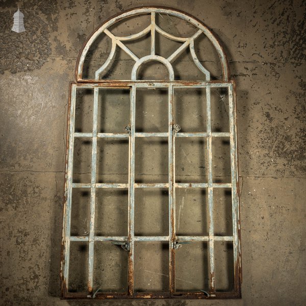 Arch Top Window, Metal Frame