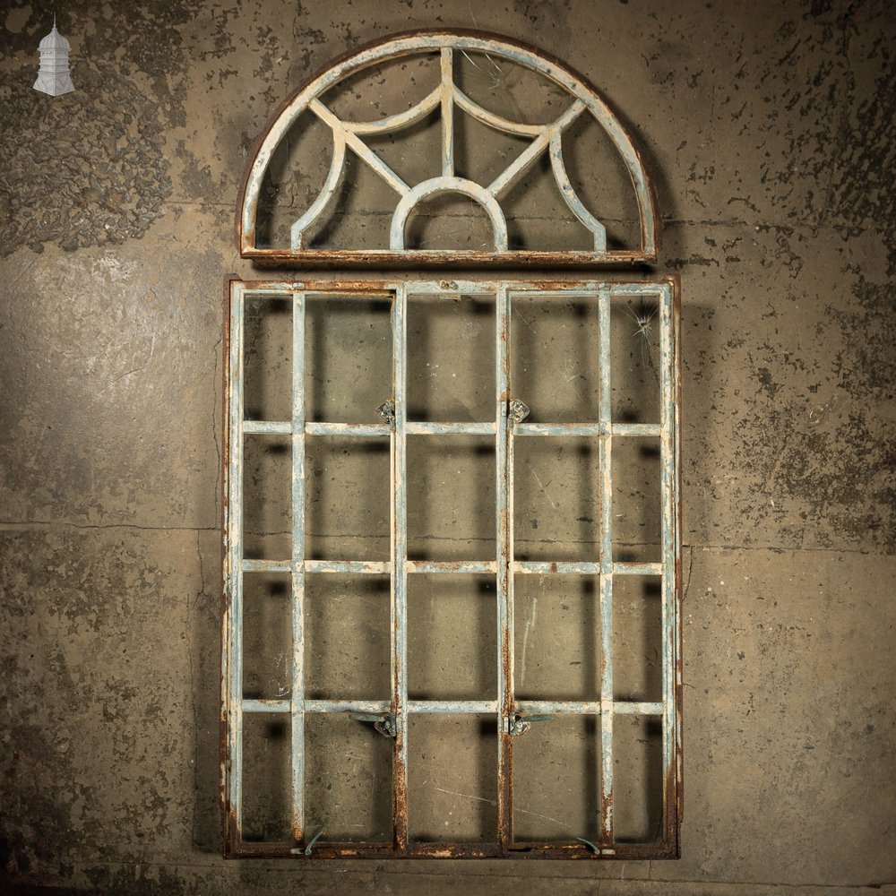 Arch Top Window, Metal Frame