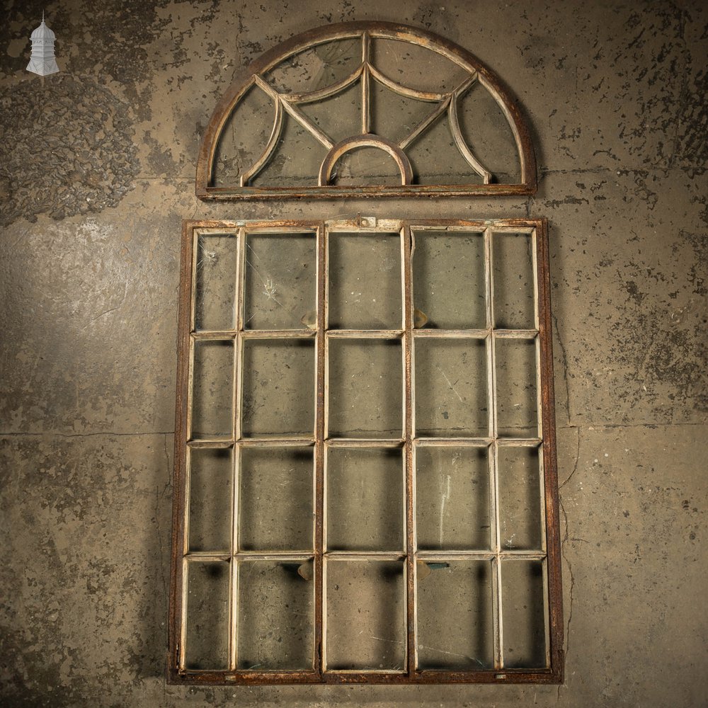 Arch Top Window, Metal Frame