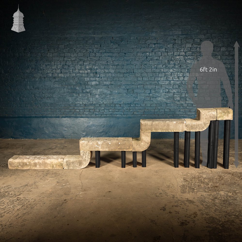 Stepped Wall Coping - 3.4M Run, 850mm Rise