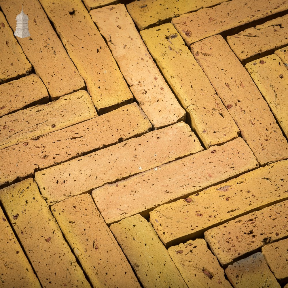 Cut Buff Brick Floor, Batch of 1100 – 13.5 Square Metres