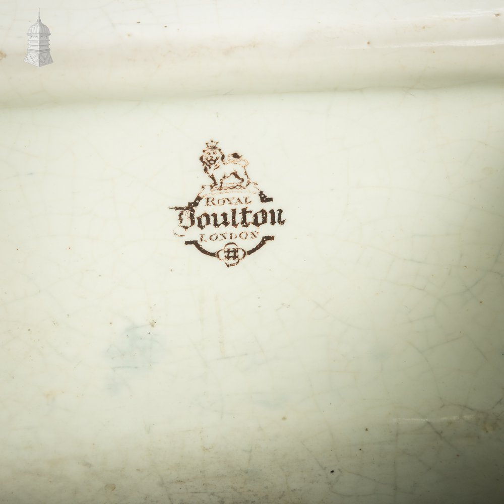 Laboratory Sink, White Glazed Small Belfast Sink by Royal Doulton