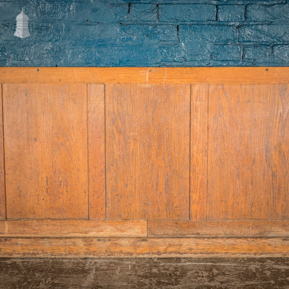 Victorian Oak Paneling, 3 pieces – A Run of 44 Feet