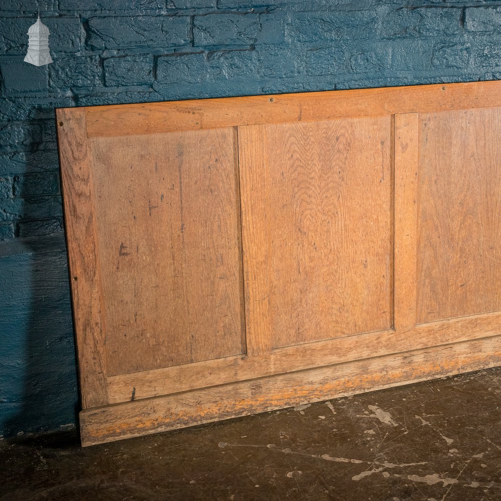 Victorian Oak Paneling, 3 pieces – A Run of 44 Feet