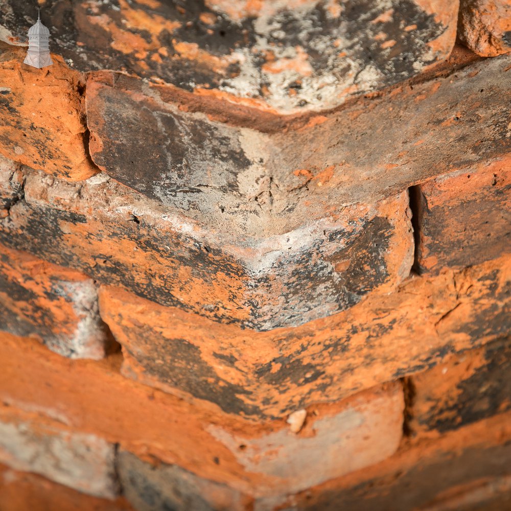 Red Squint Bricks, Batch of 440, Reclaimed