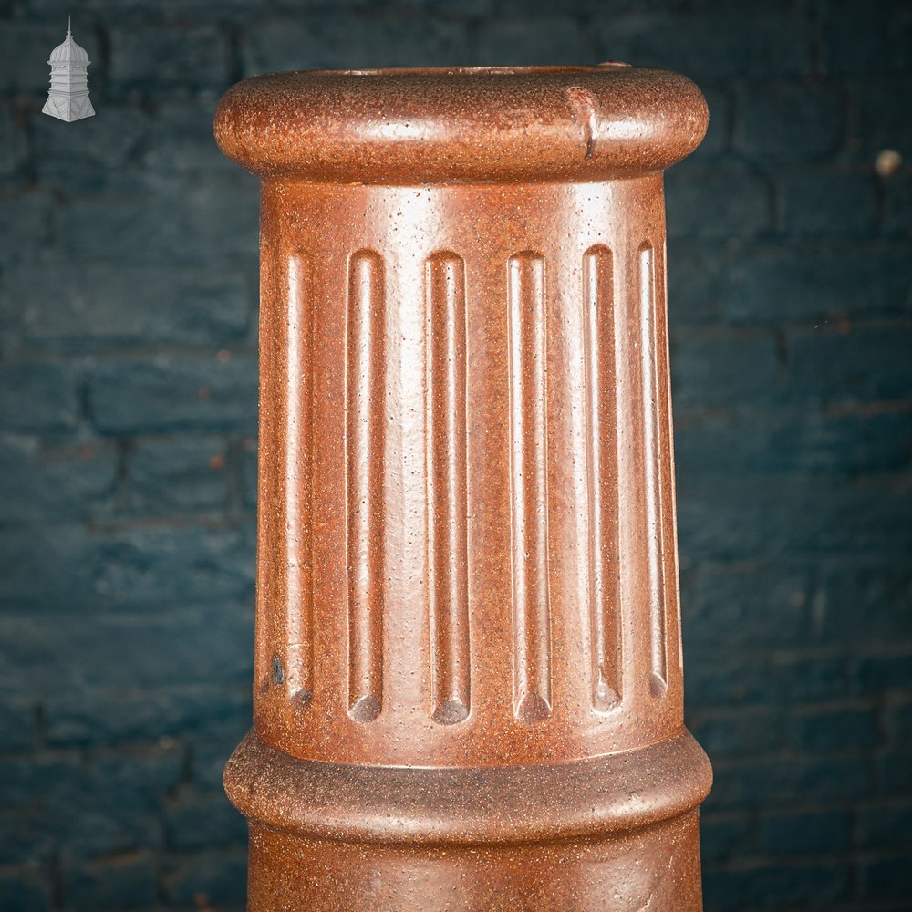 5ft Fluted Cannon Head Chimney Pot