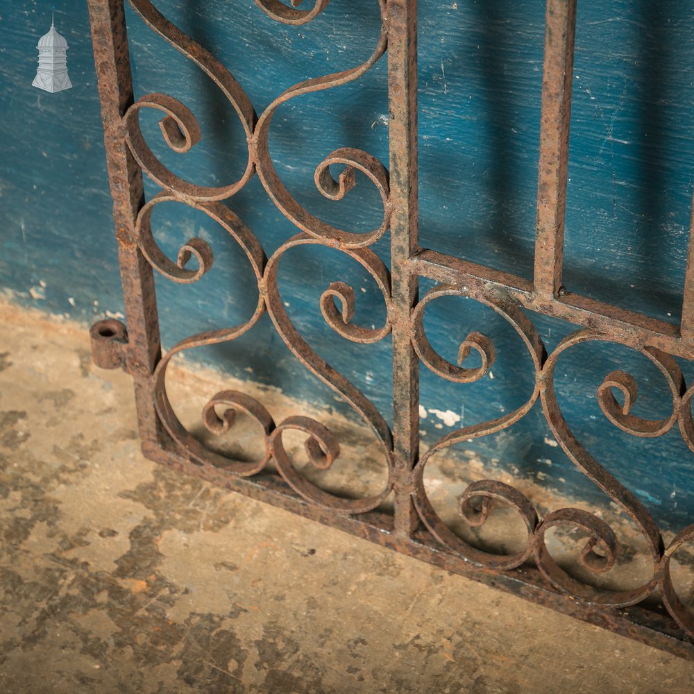 Scrollwork Pedestrian Gate