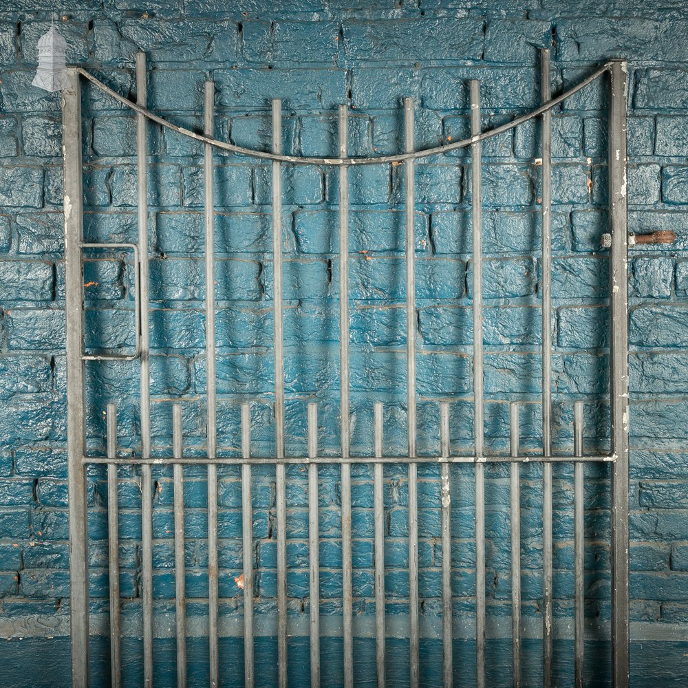Side Gate with Swept Top Rail & Dog Bars