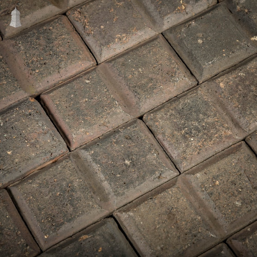 Reclaimed Stable Bricks, Staffordshire Blue 2 Block, Batch of 362 – 8.9 Square Metres