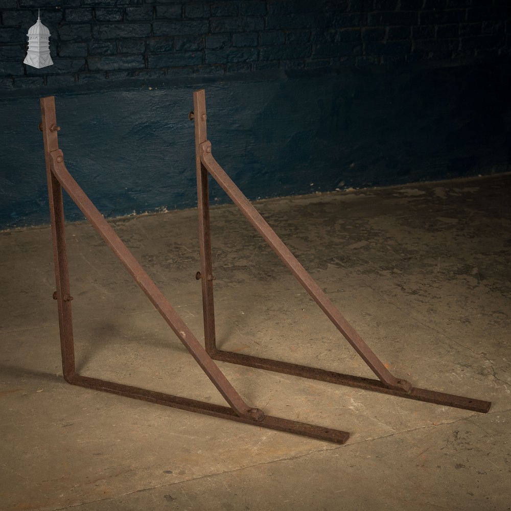 90 Degree Bracket, Strap Iron, Pair