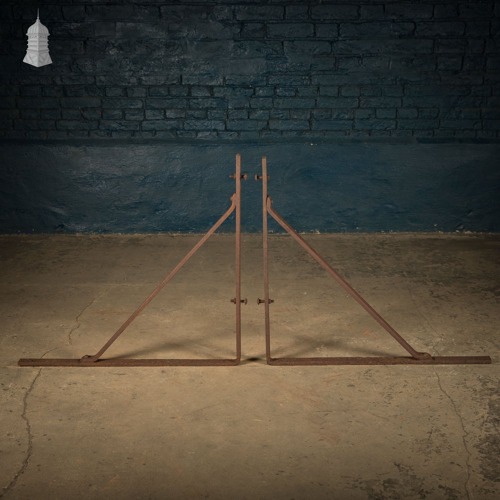 90 Degree Bracket, Strap Iron, Pair