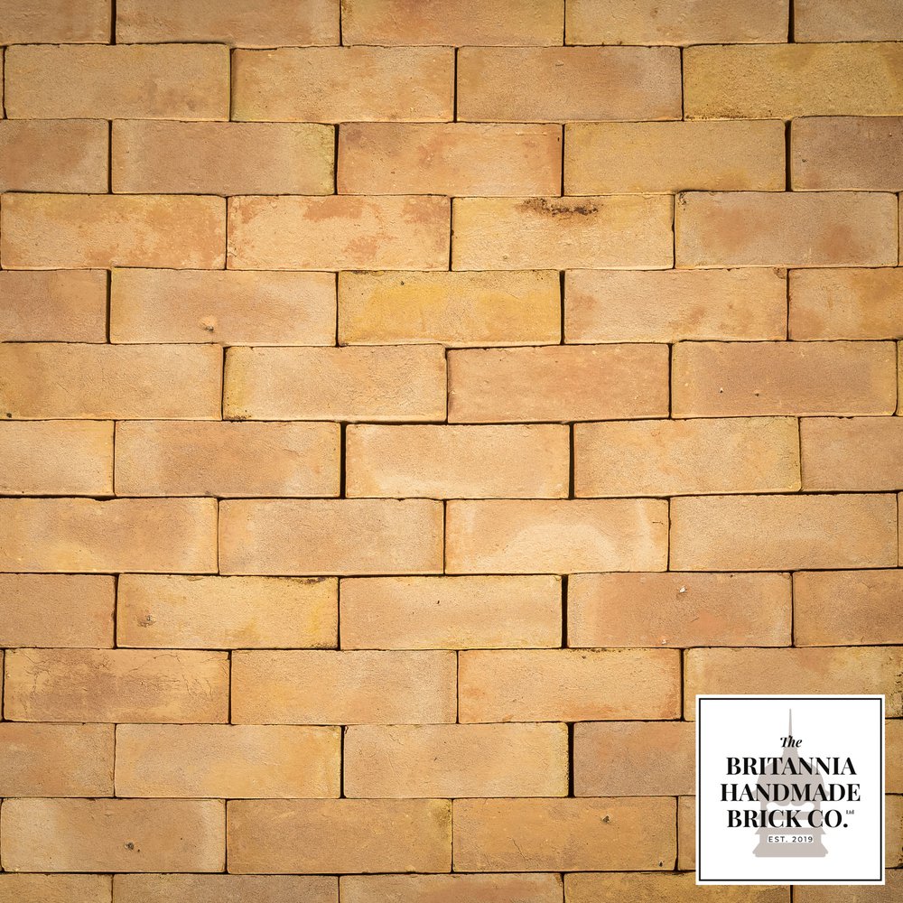 9 x 3" Buff Floor Brick, Period Style Handmade Paver