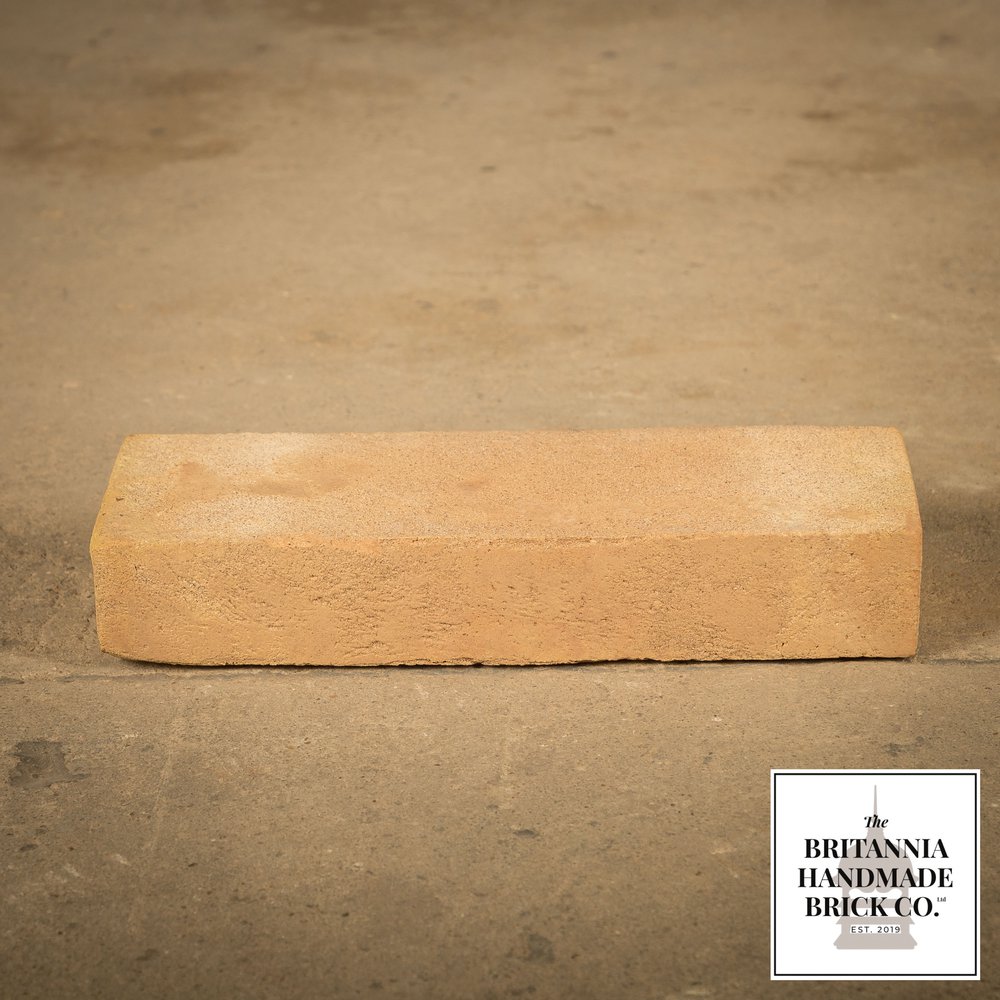 9 x 3" Buff Floor Brick, Period Style Handmade Paver