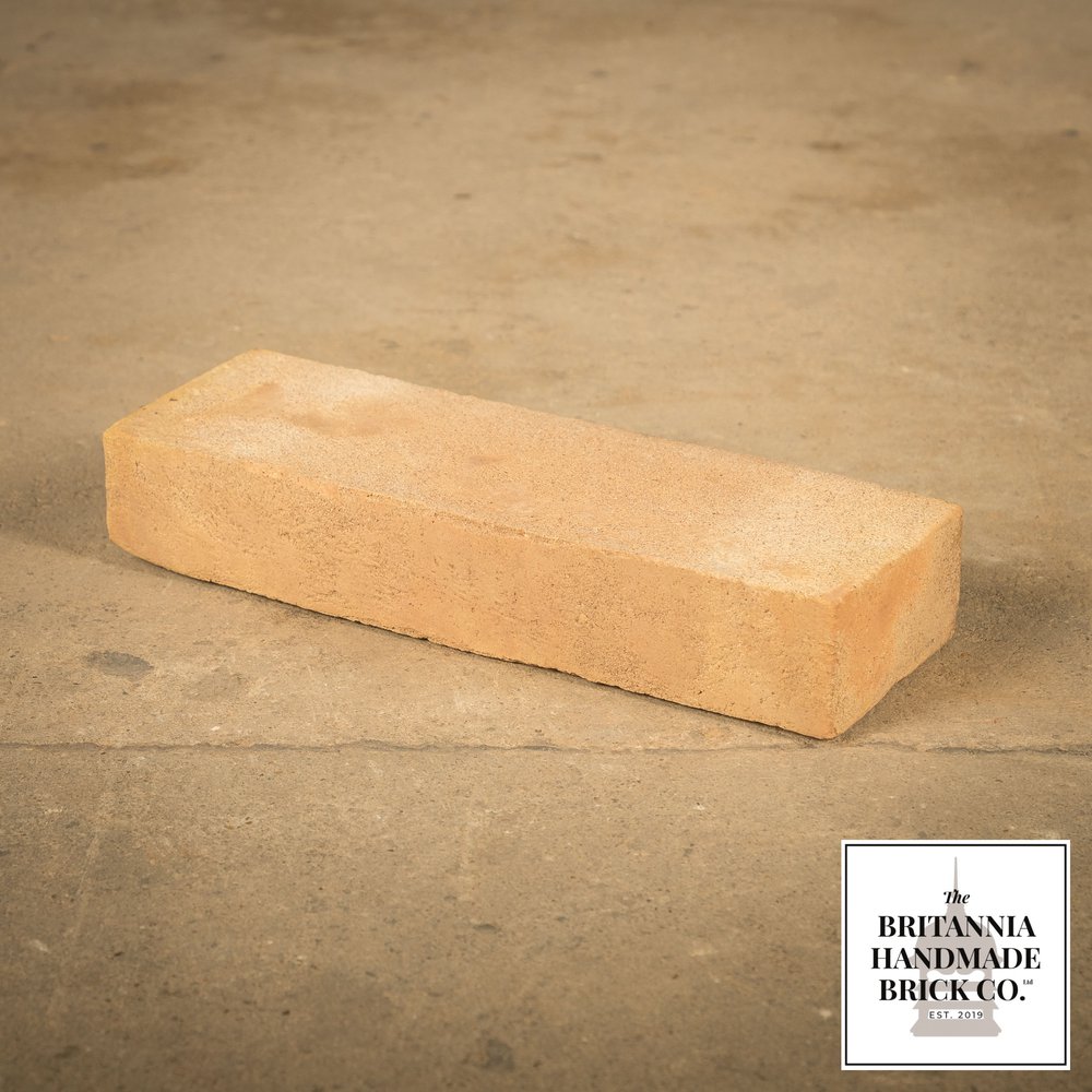 9 x 3" Buff Floor Brick, Period Style Handmade Paver