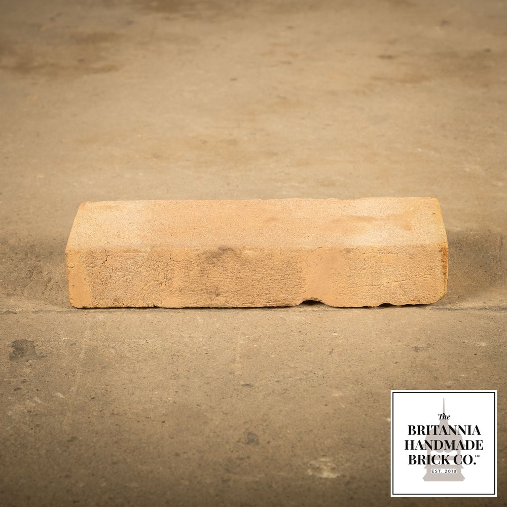 9 x 3" Buff Floor Brick, Period Style Handmade Paver