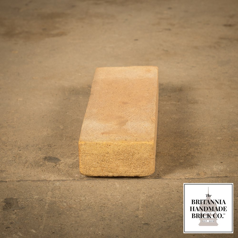9 x 3" Buff Floor Brick, Period Style Handmade Paver