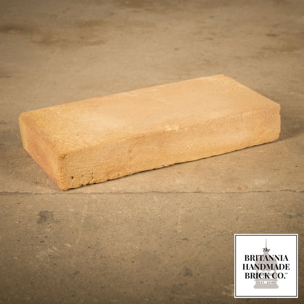 10 x 5" Buff Floor Brick, Period Style Handmade Paver