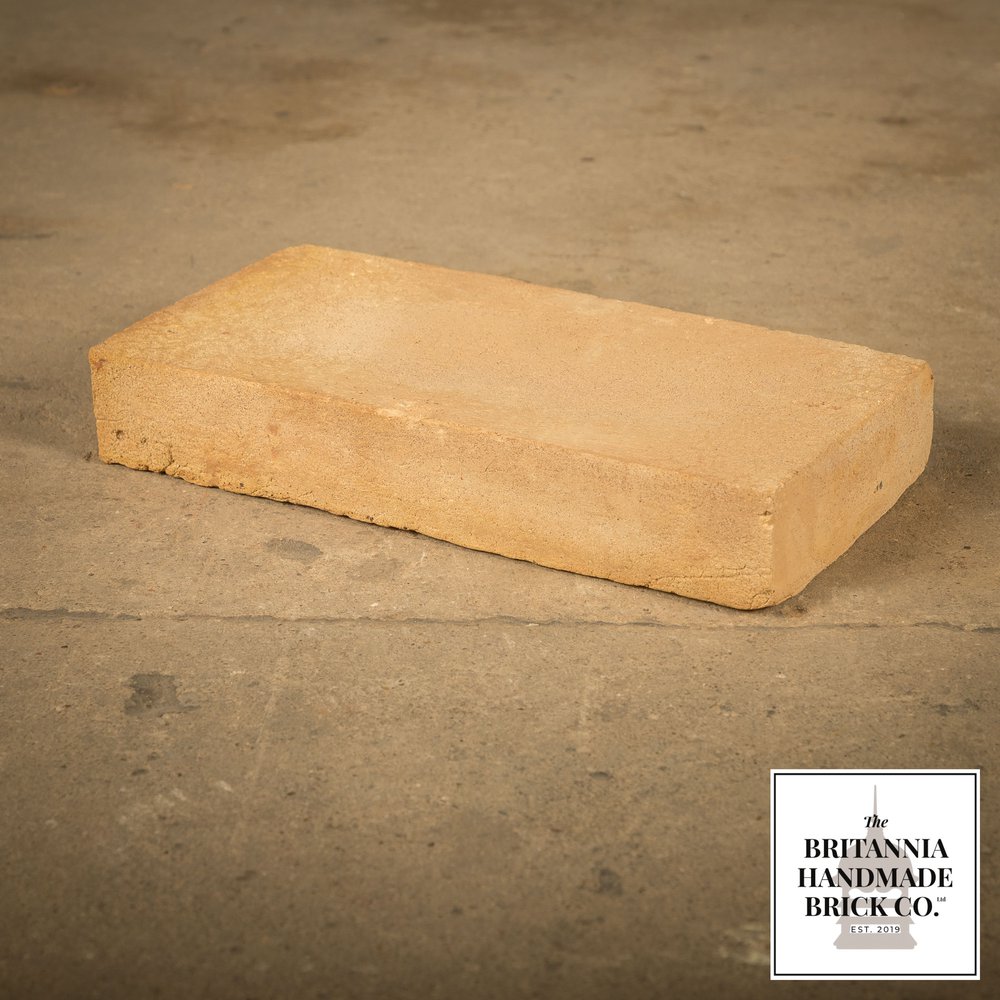 10 x 5" Buff Floor Brick, Period Style Handmade Paver