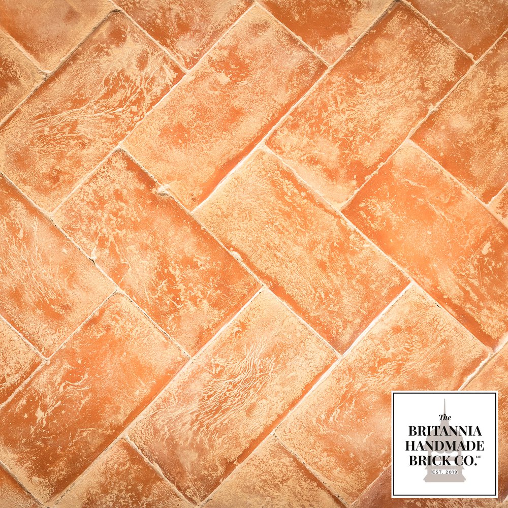 12 x 6" Handmade Red Floor Brick