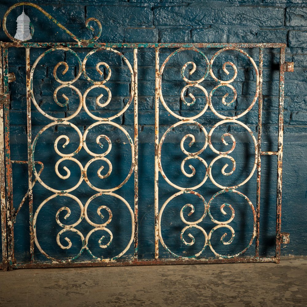 Driveway Gates, Design Wrought Iron Scroll