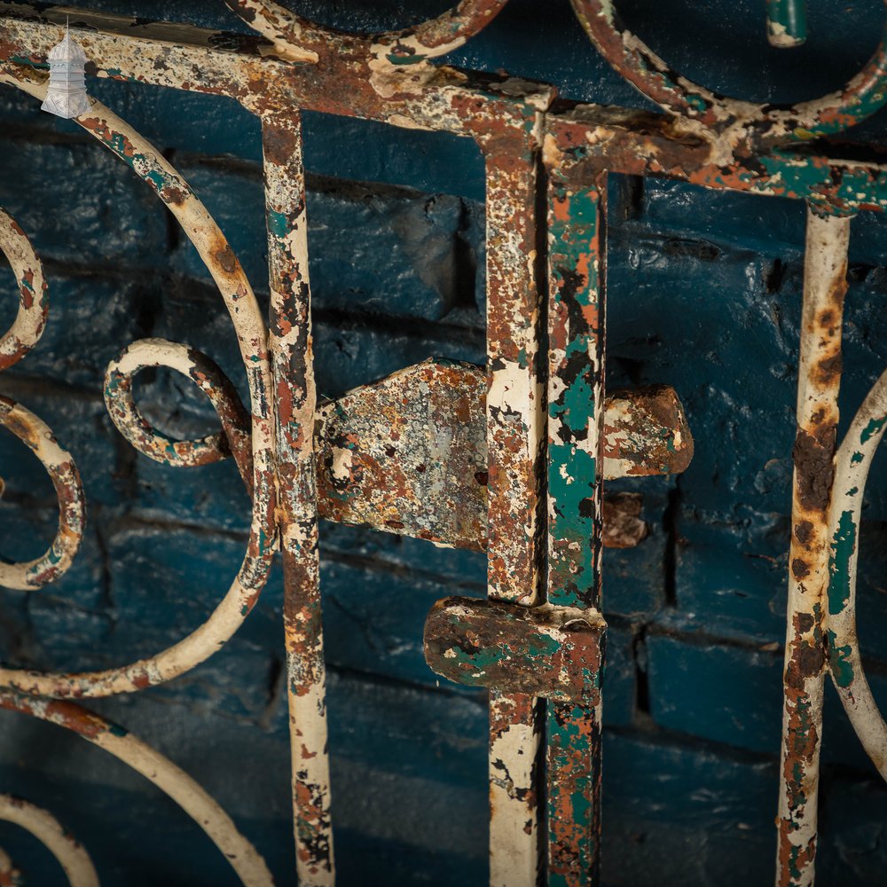 Driveway Gates, Design Wrought Iron Scroll
