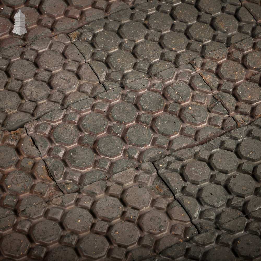 Octagonal & Diamond Paver, Staffordshire Blue Stable Bricks