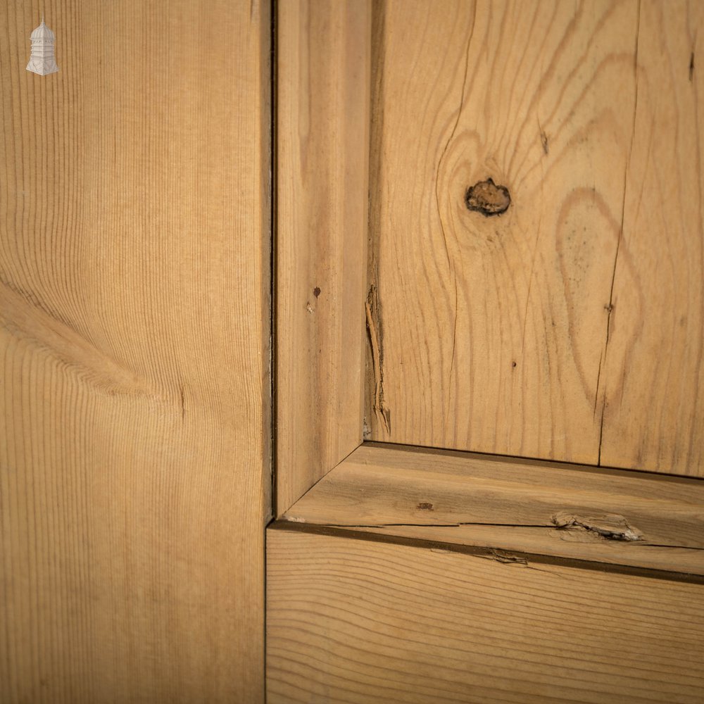 Pine Panelled Door, 4 Panel