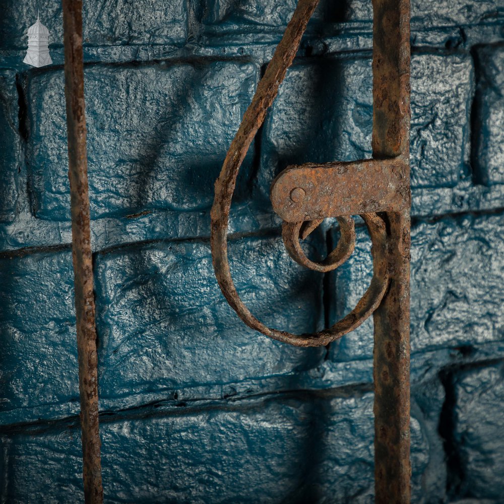 Pedestrian Gate, Scroll Design, Wrought Iron