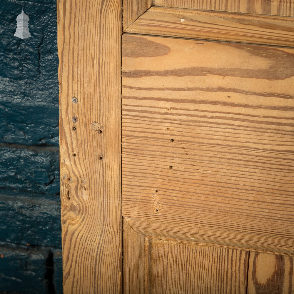 Glazed 6 Panel Internal Door, Georgian Pitch Pine