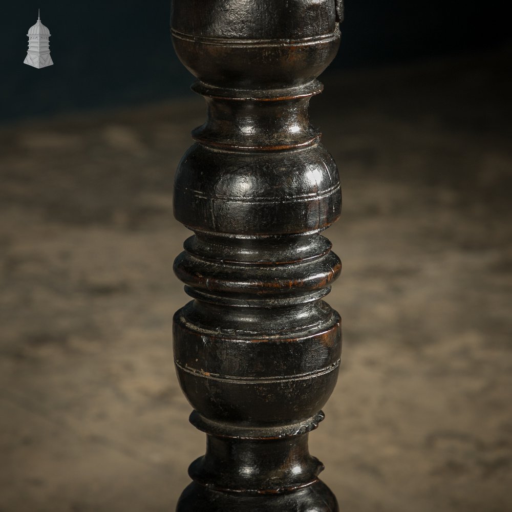 Charles I Table Base with Later Top