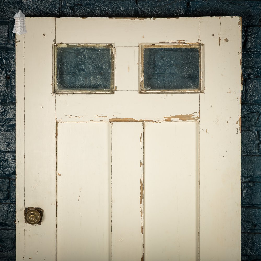 6 Panel Door with 2 Glazed Panels