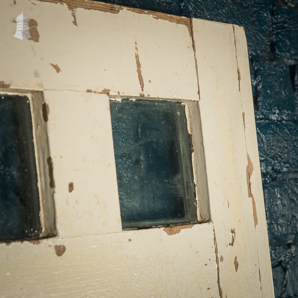 6 Panel Door with 2 Glazed Panels