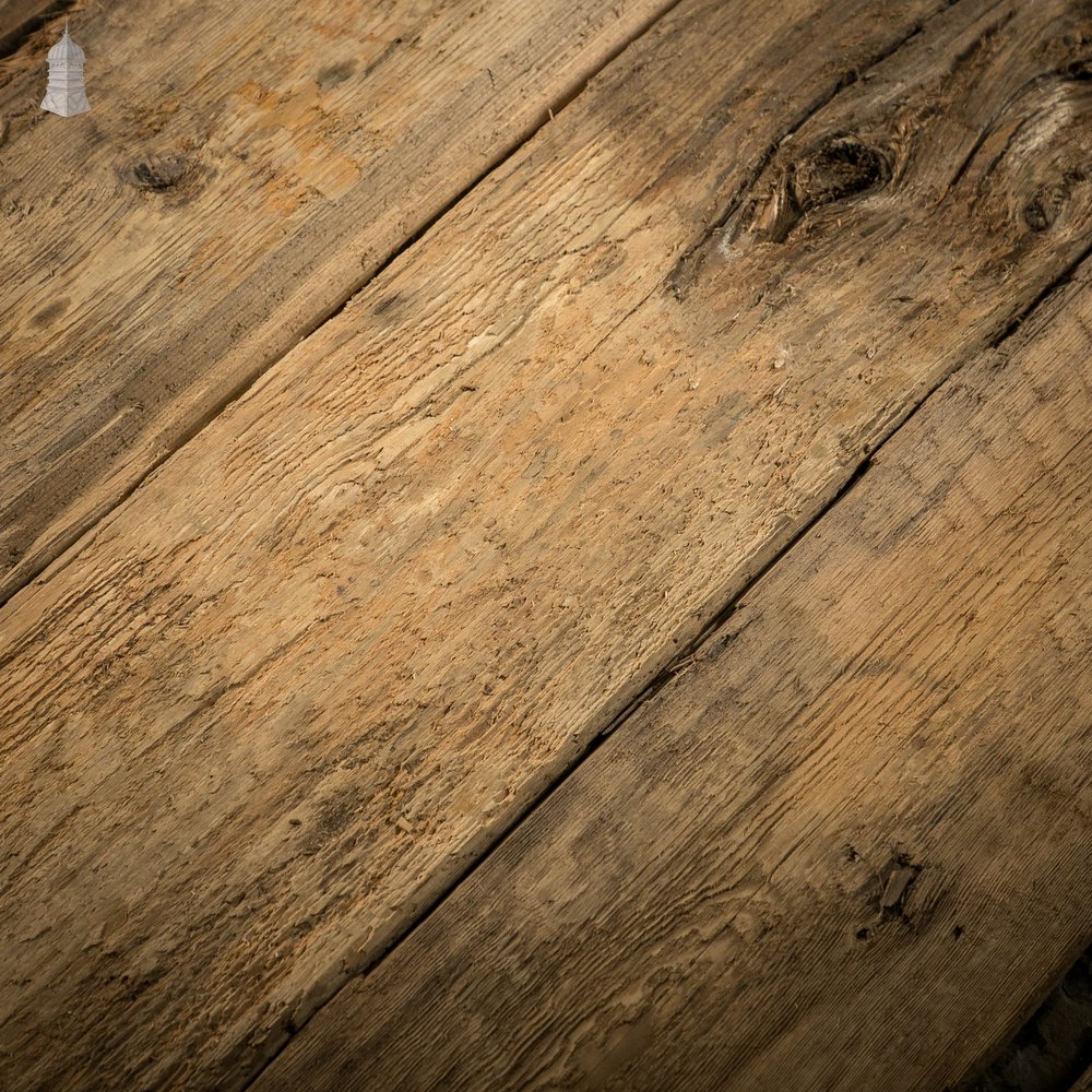 Brushed Oak Floorboards, 9 Inch Batch of 41.7 Square Metres