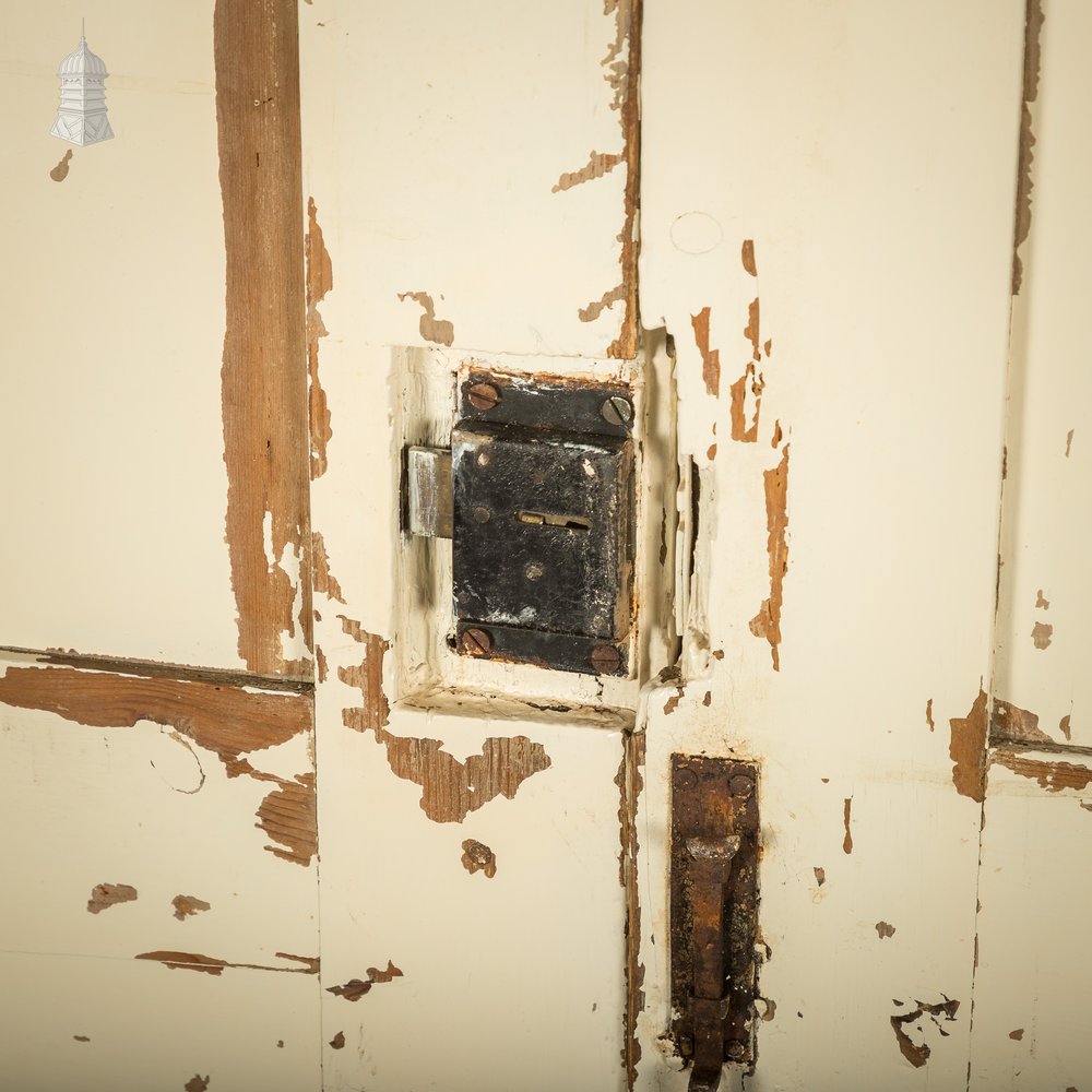 Three-panel Cupboard Doors, Pair