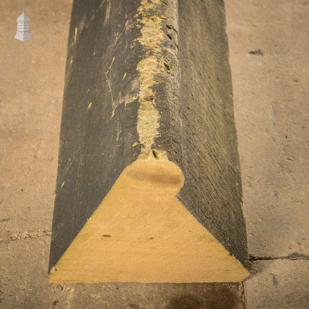 Wave-scroll Coping Bricks, Buff - A Run of 19.5M