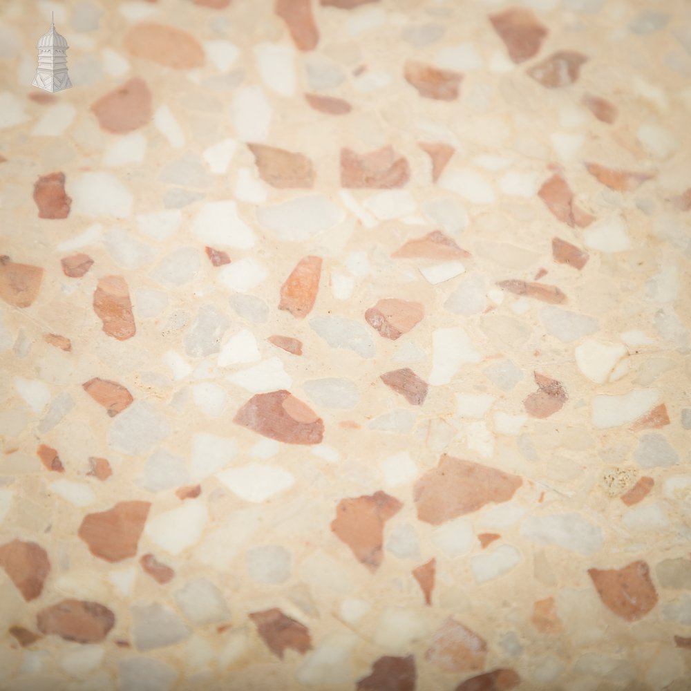 Terrazzo Tiles, Reclaimed, Batch of 35 - 3 Square Metres
