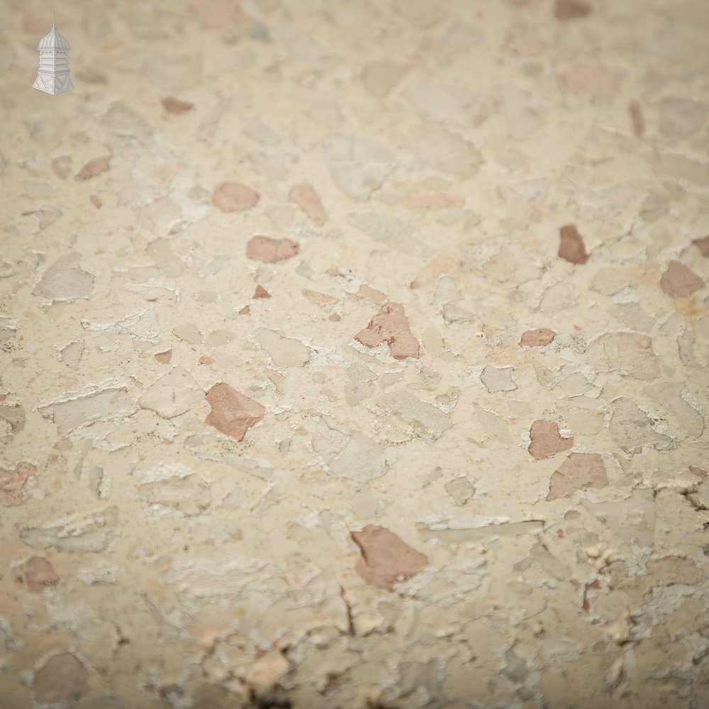 Terrazzo Tiles, Reclaimed, Batch of 35 - 3 Square Metres