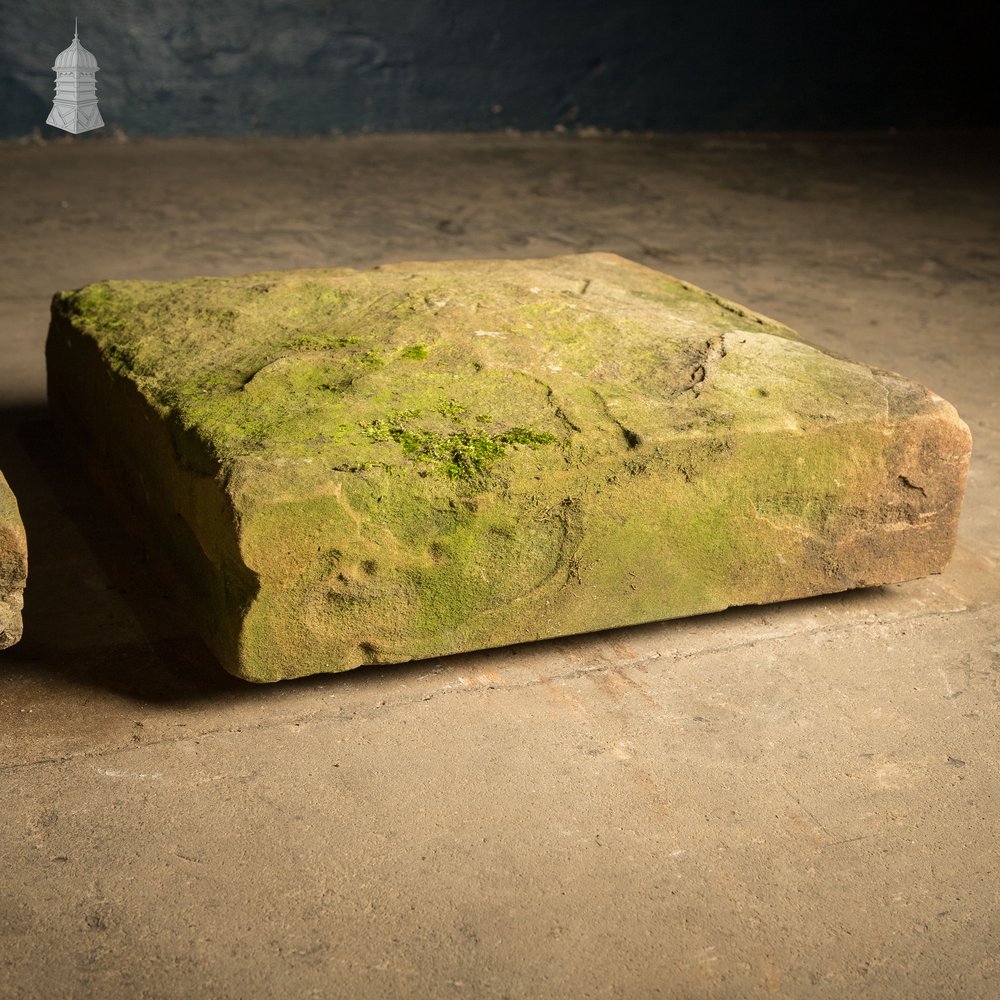 4 Way Weathered Pier Caps, Pair