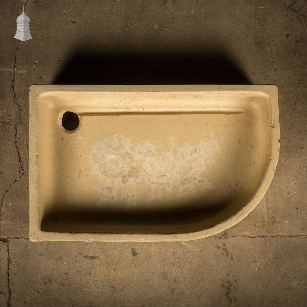 Cane Trough Sink with Fluted Right-hand Return