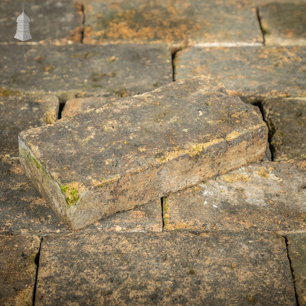 Staffordshire Stable Bricks, Worn Blue Stable Paver Blocks, Batch of 200 - 5 Square Metres