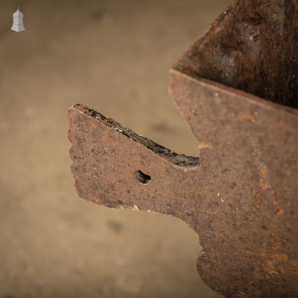 Rainwater Hopper, Jewish Star of David Design, Cast Iron