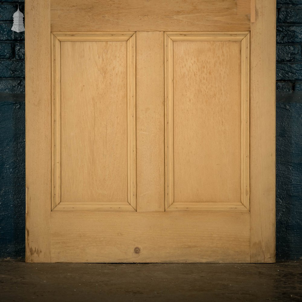 Half Glazed Door, Stripped Panelled Pine