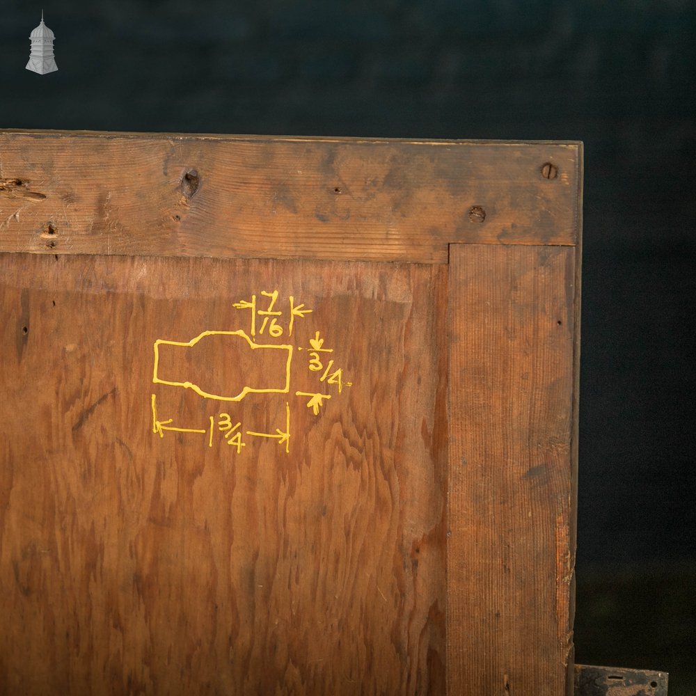 Pine Industrial Cupboard, Small Workshop Cabinet